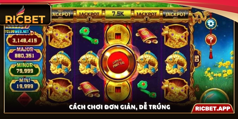 Luật chơi dễ hiểu, thao tác đơn giản