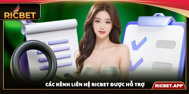 Các kênh liên hệ tiếp nhận yêu cầu chính thức 